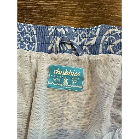 NWOT Chubbies Men’s The Thigh-Napples 5.5” Pineapple Classic SwimTrunk Size XXXL - Picture 6 of 6